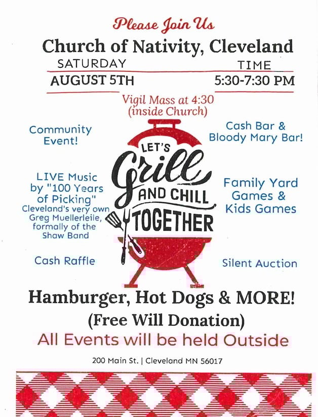 Marysburg and Nativity Churches Madison Lake and Cleveland, MN